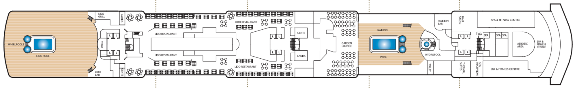 Deck 9 plan